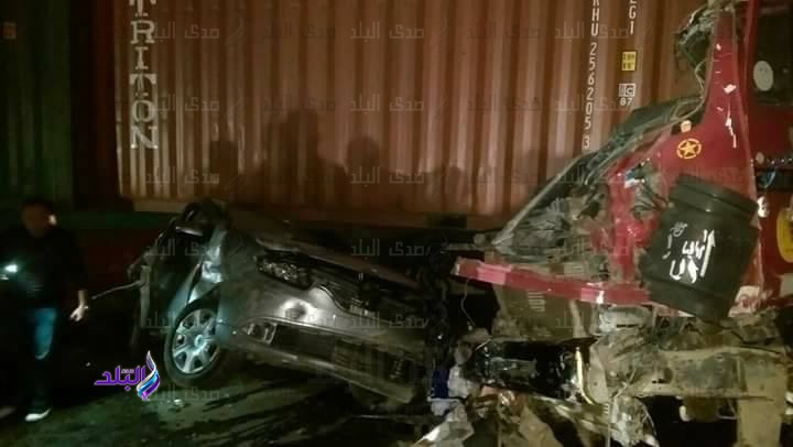 حادث طريق السويس الصحراوي