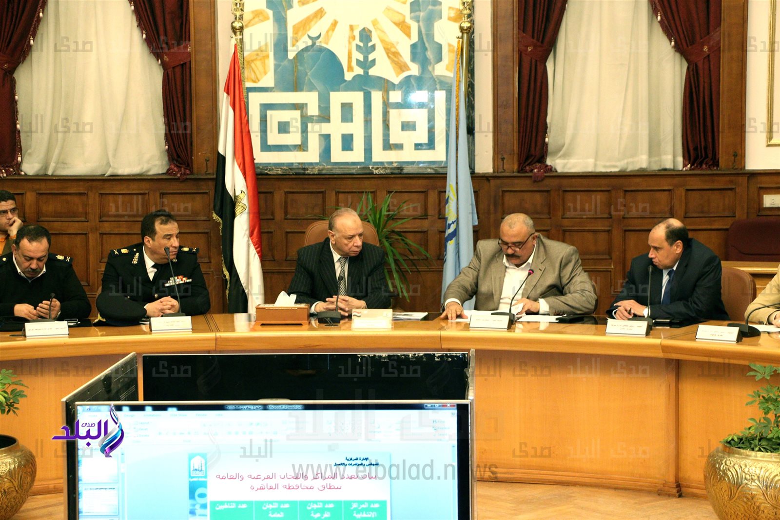 الاجتماع الدوري لمحافظ القاهرة