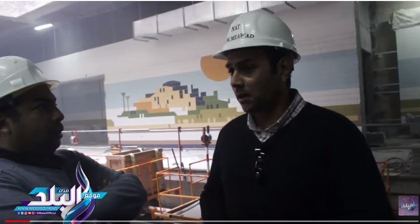 محرر صدى البلد في الخط الثالث للمترو 