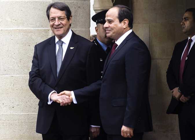 السيسي ورئيس قبرص