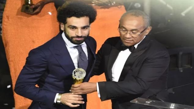 رئيس الاتحاد الأفريقي ومحمد صلاح رئيس الاتحاد الأفريقي ومحمد صلاح