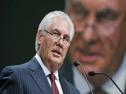 وزير الخارجية الأمريكي ريكس تيلرسون  