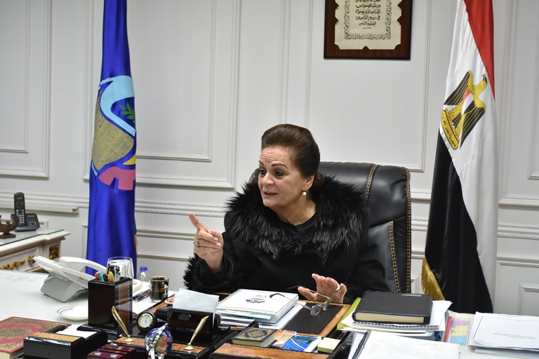 المهندسة نادية عبده محافظ البحيرة