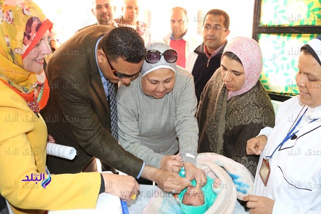 بدء حملة التطعيم ضد مرض شلل الأطفال بالمنوفية بدء حملة التطعيم ضد مرض شلل الأطفال بالمنوفية