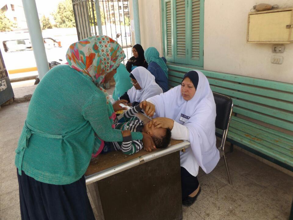حملة التطعيم ضد شلل الأطفال بأسوان حملة التطعيم ضد شلل الأطفال بأسوان