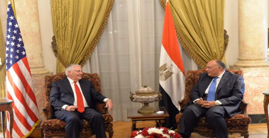 سامح شكري وتيلرسون