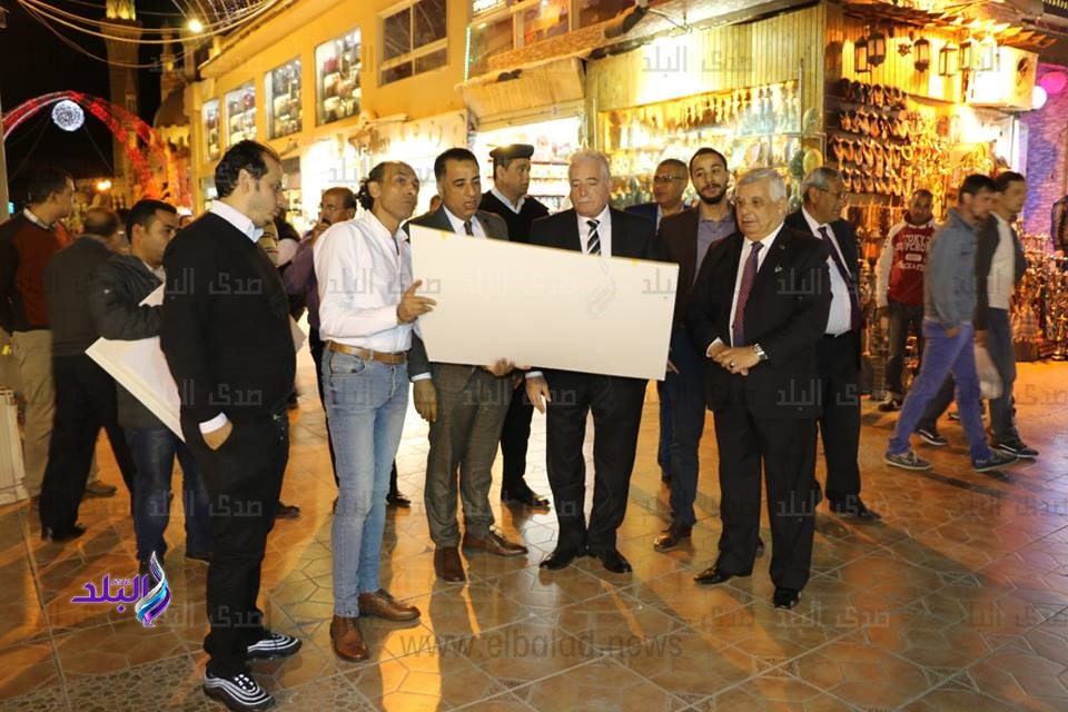 محافظ جنوب سيناء يتابع استكمال تطوير السوق التجاري القديم محافظ جنوب سيناء يتابع استكمال تطوير السوق التجاري القديم