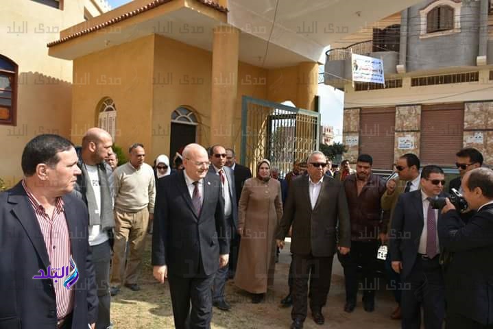 جولة محافظ الشرقية ورئيس جامعة الزقازيق 