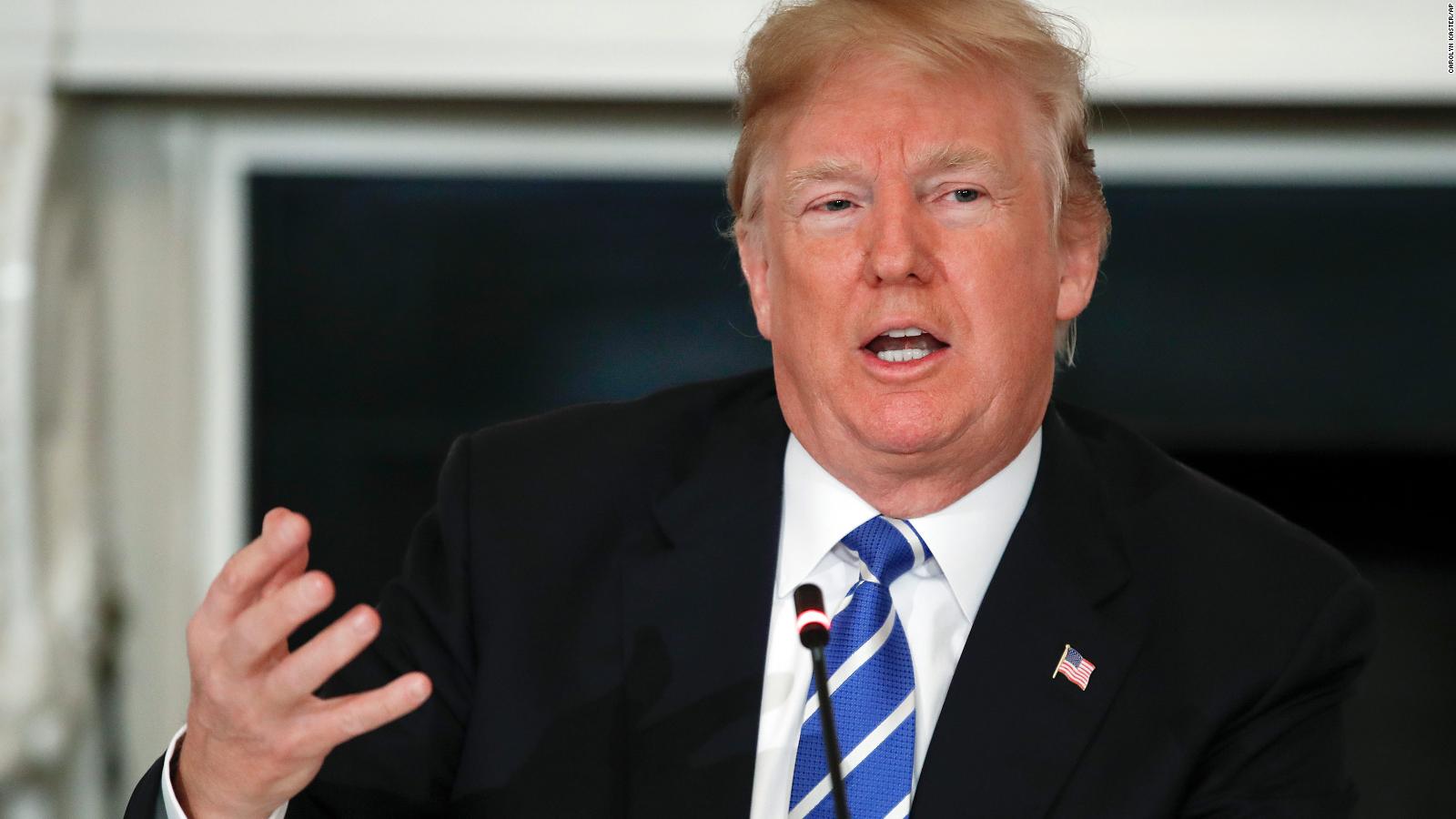 الرئيس الأمريكي دونالد ترامب