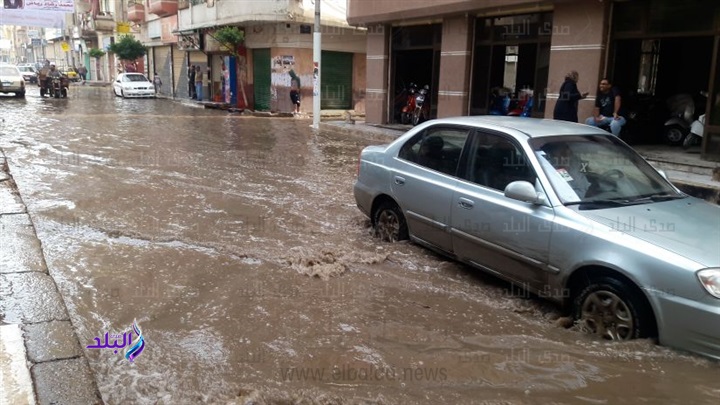 الطقس السيئ والأمطار تضرب القليوبية