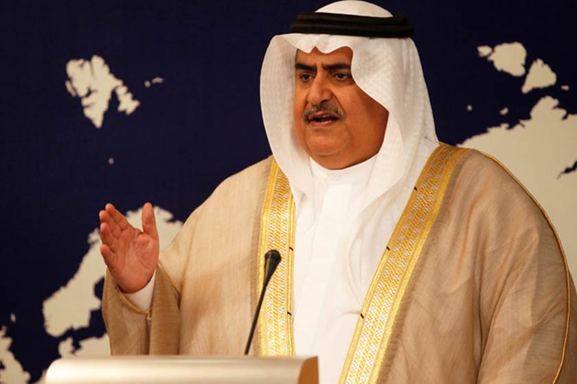 وزير الخارجية البحريني خالد بن أحمد آل خليفة