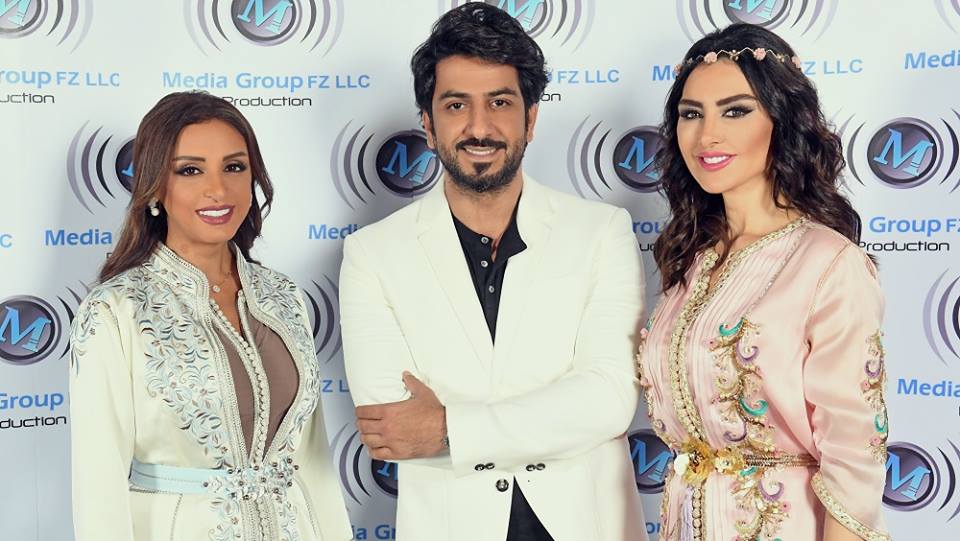 أبطال مسلسل قلبي معي مع أنغام