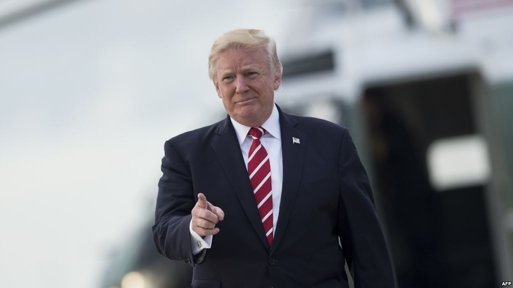 الرئيس الأمريكي دونالد ترامب