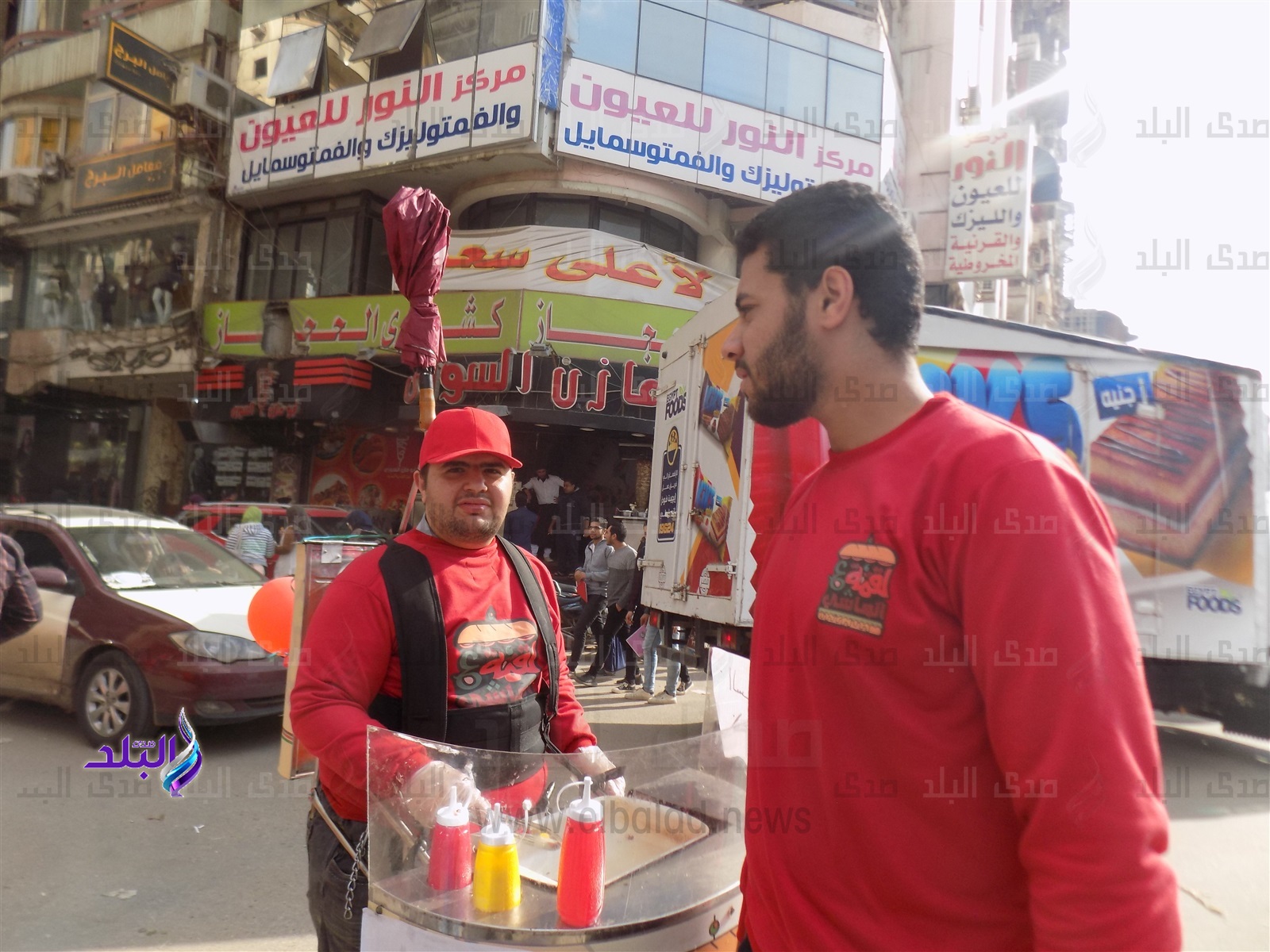 شباب الدقهلية يبتكرون فكرة لقمه ع الماشى
