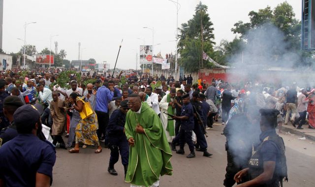 المتظاهرين الكونغوليين - ارشيفية 