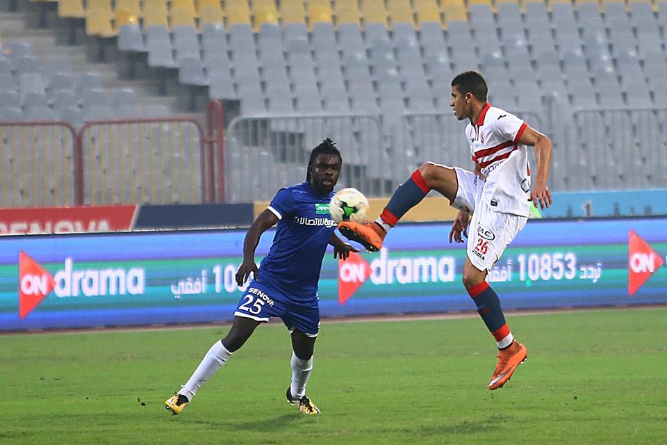 محمد الشامى لاعب الزمالك 