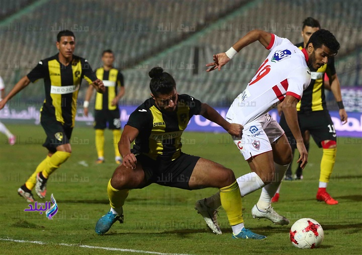 صورة أرشيفية من لقاء الزمالك ودجلة 