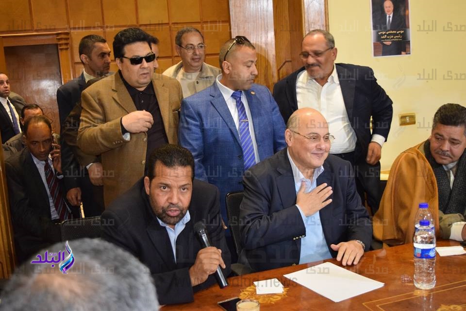 موسى مصطفى موسى فى اجتماع القبائل العربية موسى مصطفى موسى فى اجتماع القبائل العربية
