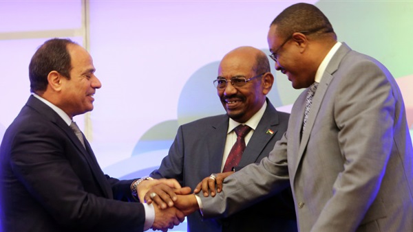 السيسي والبشير وديالسين السيسي والبشير وديالسين