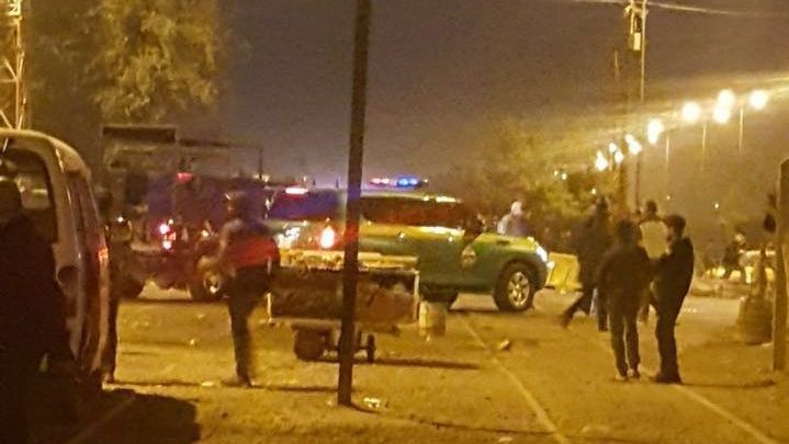 تفجير فى وسط بغداد ـ ارشيفيه تفجير فى وسط بغداد ـ ارشيفيه