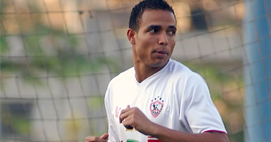 البرازيلى ريكاردو لاعب الفريق الاول لكرة الزمالك السابق
