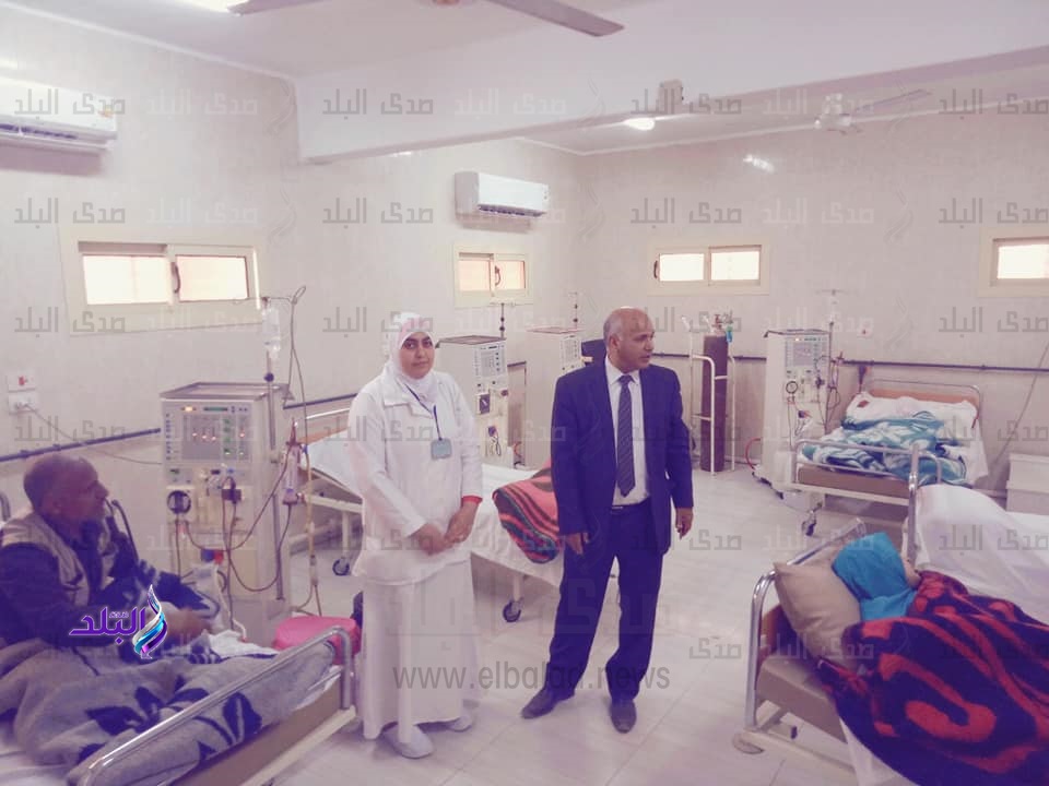وكيل وزارة الصحة ببني سويف يتفقد مستشفيات جنوب المحافظة 