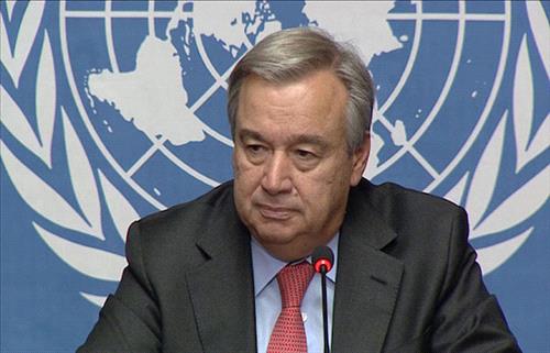 الأمين العام للأمم المتحدة أنطونيو جوتيريش 