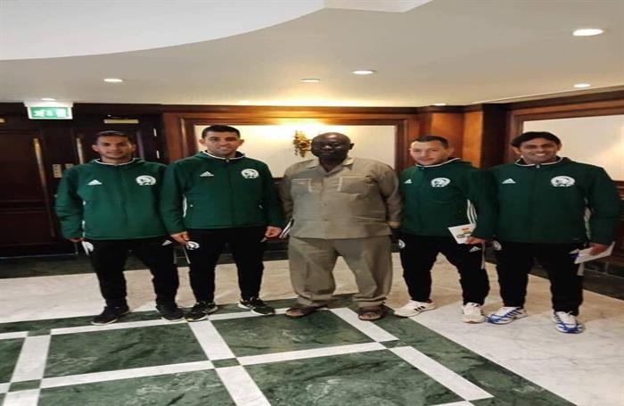 الطاقم التحكيمى لمواجهة المقاصة وبطل السنغال