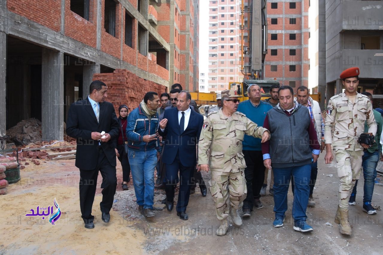 محافظ الإسكندرية يتفقد مشروع "بشاير الخير ٢ "