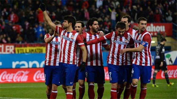 صورة أرشيفية لاعبي اتليتكو مدريد صورة أرشيفية لاعبي اتليتكو مدريد