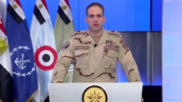 العقيد تامر الرفاعي المتحدث باسم باسم القوات المسلحة العقيد تامر الرفاعي المتحدث باسم باسم القوات المسلحة