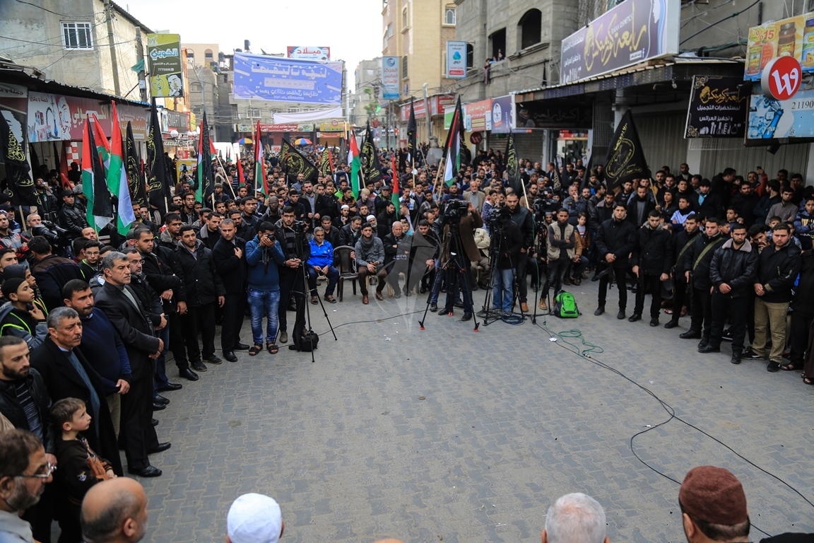 مسيرة حاشدة في قطاع غزة