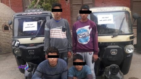 المتهمين بقتل سائق توك توك المتهمين بقتل سائق توك توك