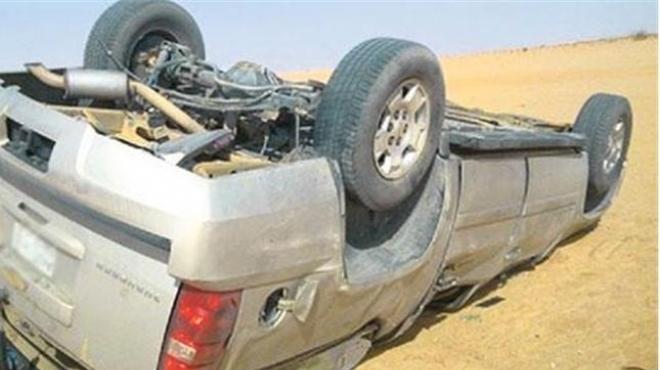 انقلاب سيارة ـ ارشيفيه انقلاب سيارة ـ ارشيفيه