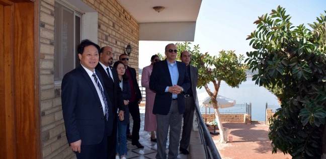 محافظ القليوبية يتفقد ممشى حديقة عفلة السياحي 