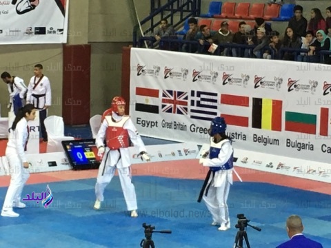 جانب من البطولة الدولية للتايكوندو 