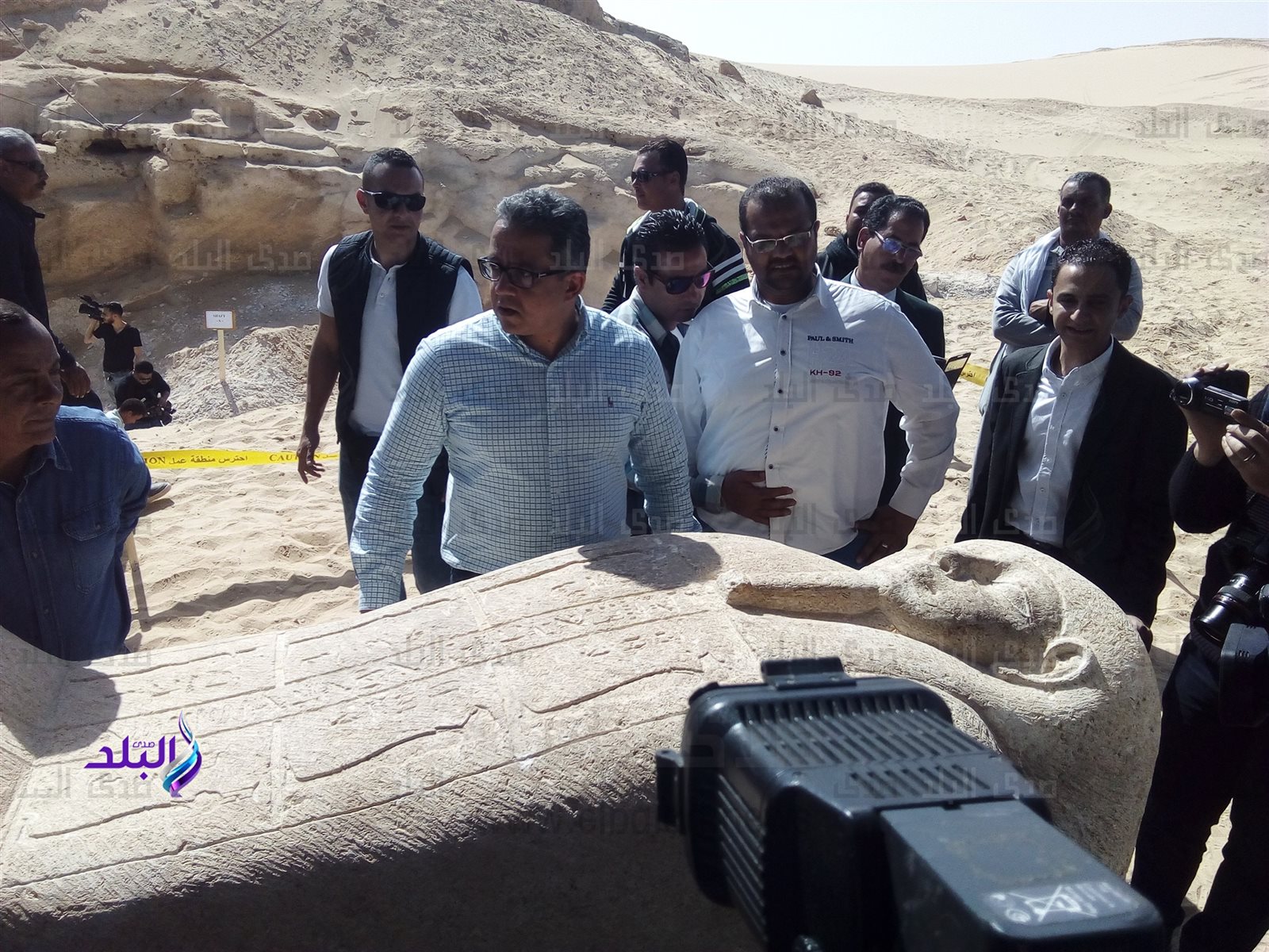 خالد العناني وزير الآثار يتابع الكشف الأثري الجديد بالمنيا خالد العناني وزير الآثار يتابع الكشف الأثري الجديد بالمنيا