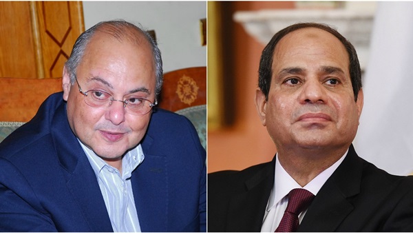 الرئيس السيسي وموسي مصطفى موسي الرئيس السيسي وموسي مصطفى موسي