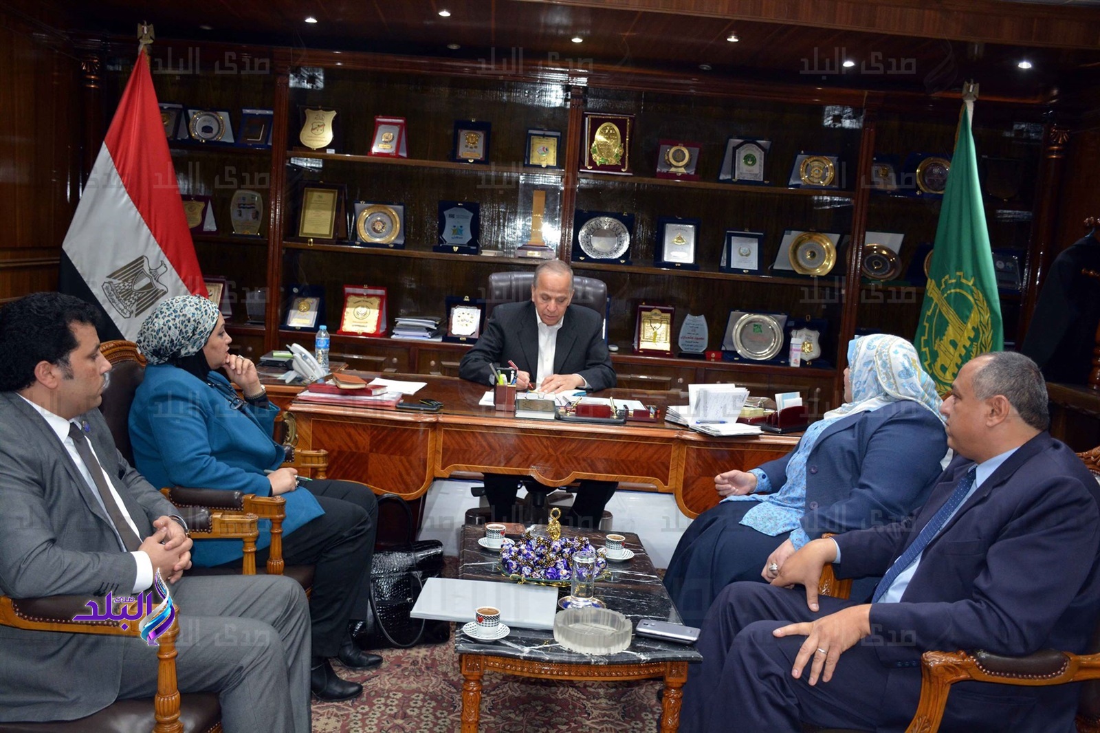 محافظ القليوبية يدشن مبادرة لمحو أمية 3 قرى