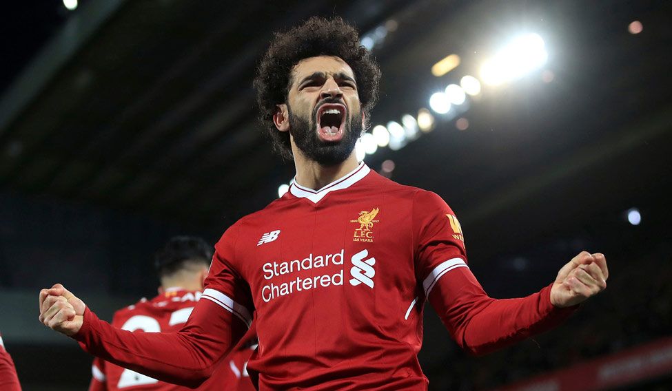 محمد صلاح لاعب فريق ليفربول الانجليزي محمد صلاح لاعب فريق ليفربول الانجليزي