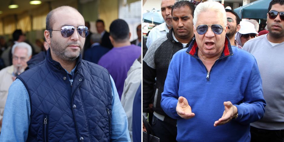 مرتضى منصور وهانى العتال 