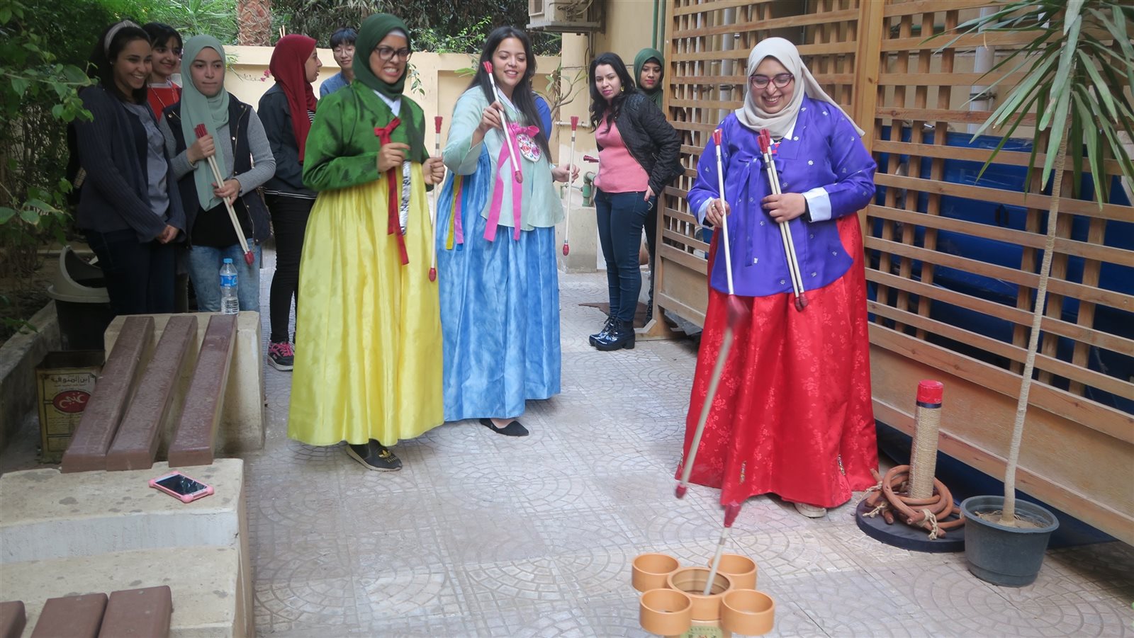 جانب من الاحتفالية جانب من الاحتفالية