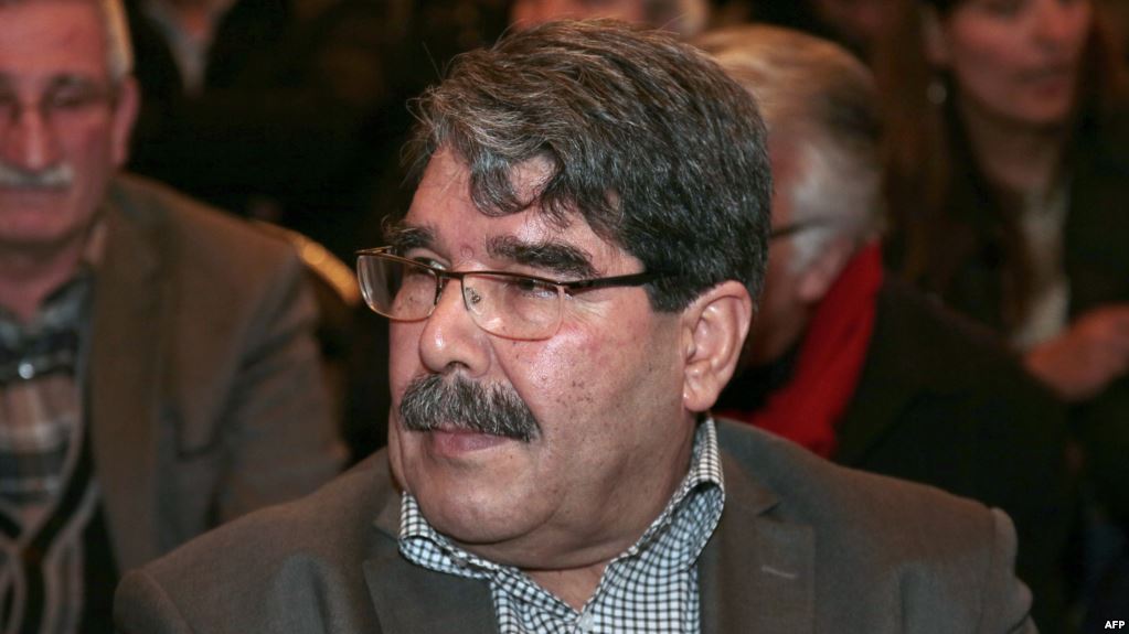 زعيم حزب الاتحاد الديموقراطي الكردي صالح مسلم