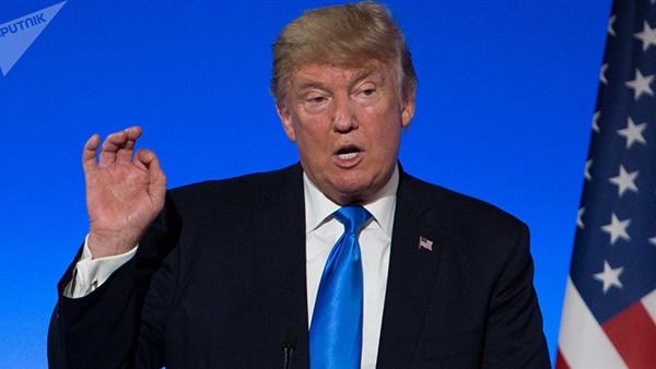 الرئيس الأمريكي دونالد ترامب