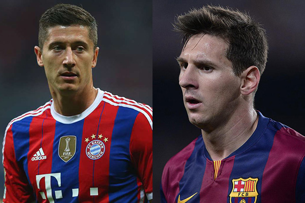 ليفاندوفسكي و ميسي