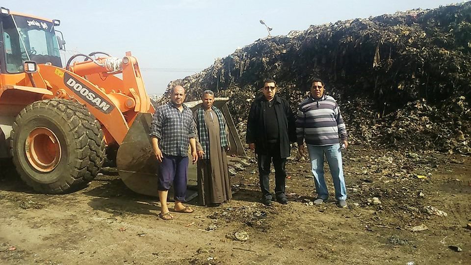 رفع طن مخلفات