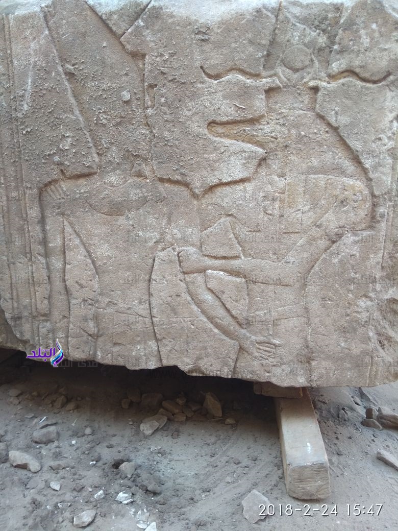  تمثال ضخم للملك رمسيس الثاني