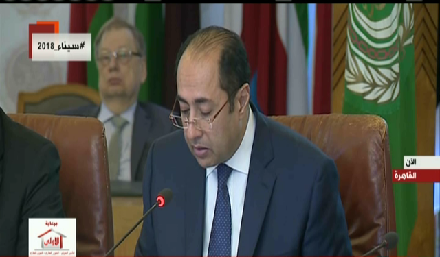 السفير حسام ذكي ممثل الأمين العام للجامعة العربية  السفير حسام ذكي ممثل الأمين العام للجامعة العربية