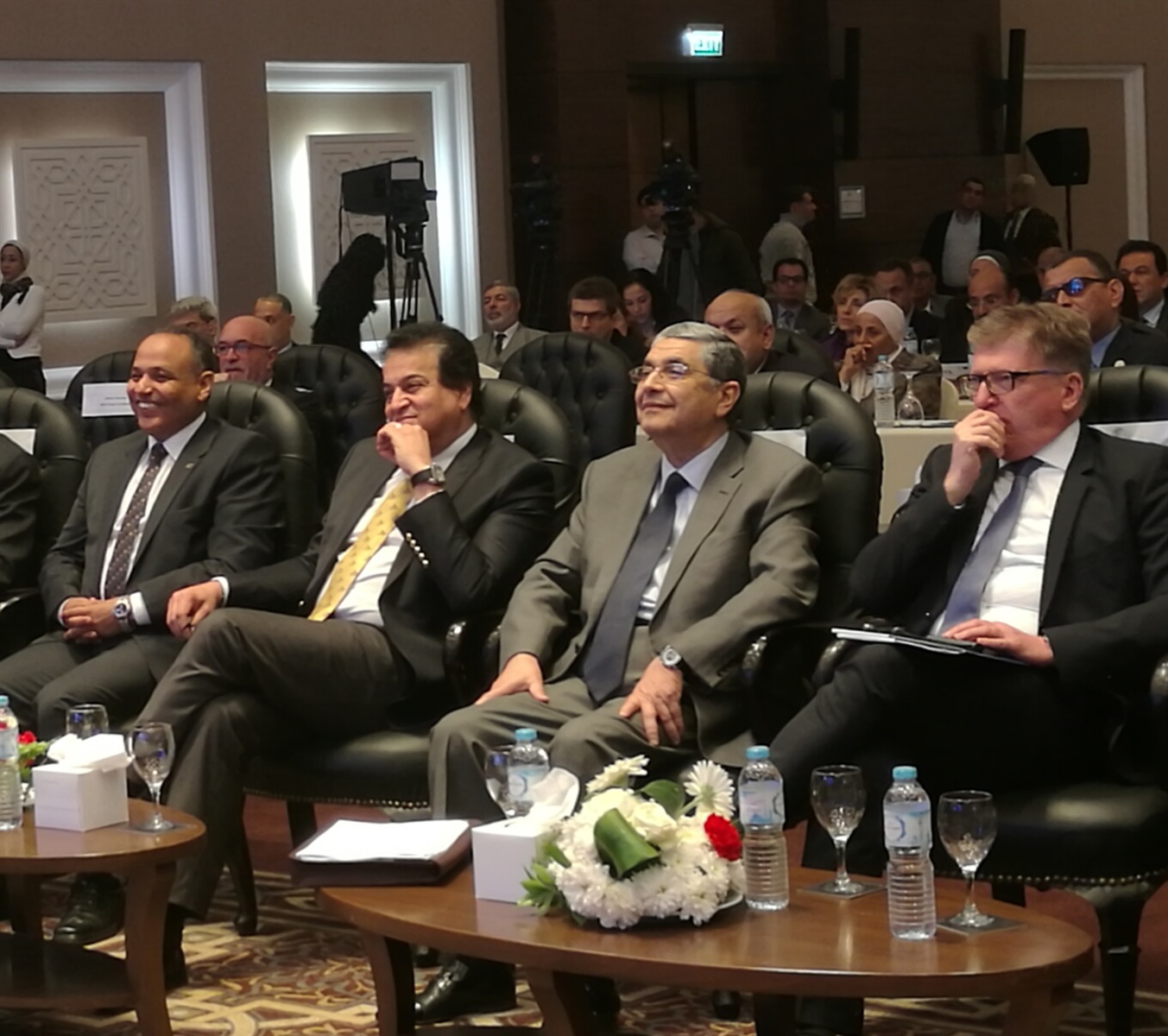 وزيرى الكهرباء والتعليم العالى