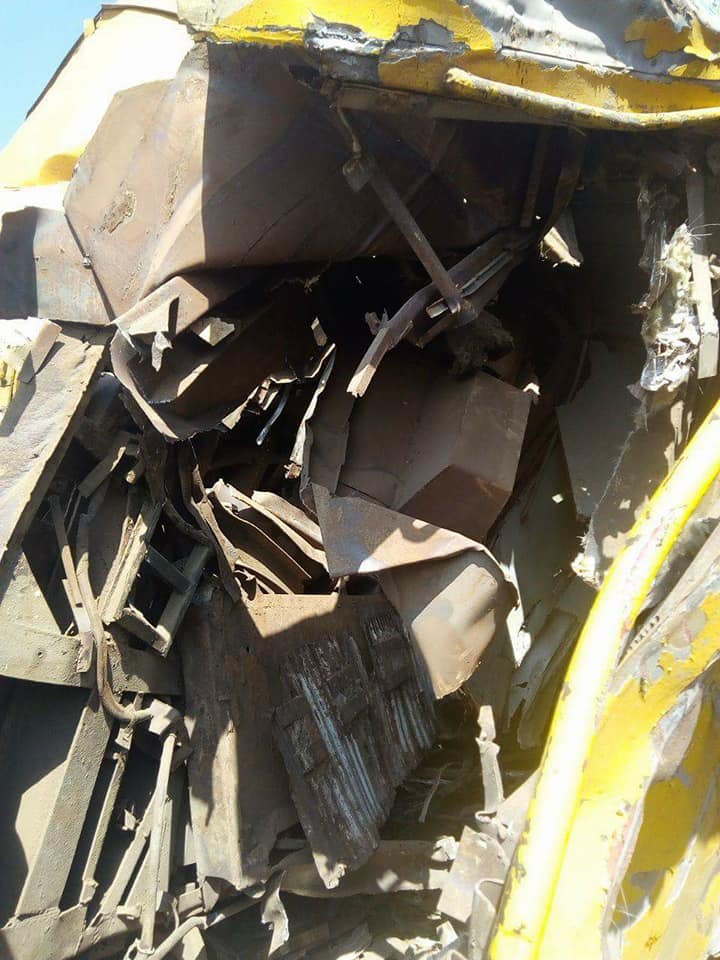 حادث تصادم قطارين بالبحيرة 